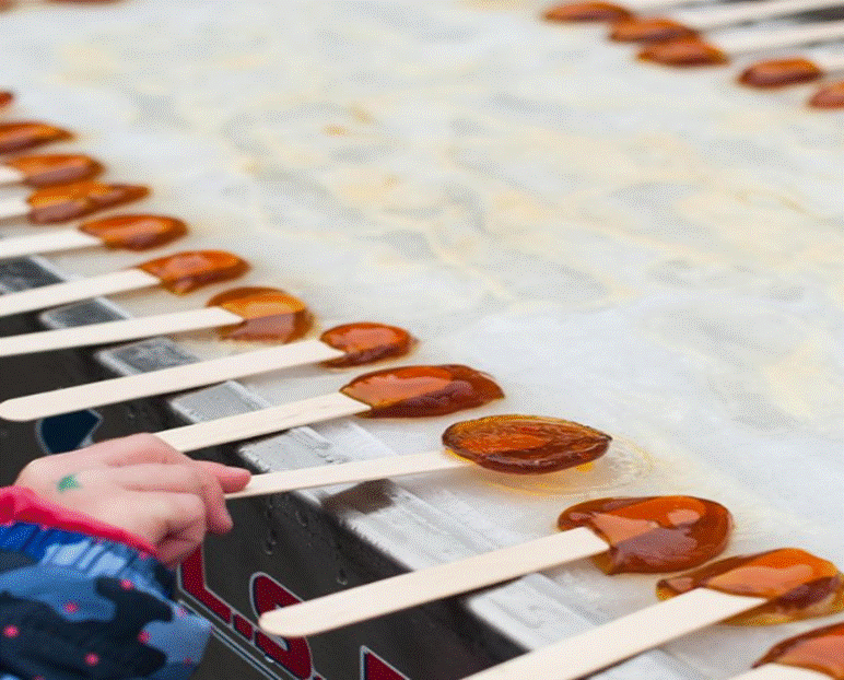 A group of tents in the snow
AI-generated content may be incorrect.